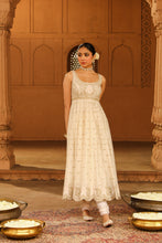 Load image into Gallery viewer, Long Anarkali with chooridaar and dupatta