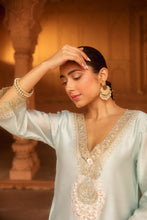 Load image into Gallery viewer, A-line chauga with salwar