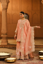 Load image into Gallery viewer, Short kurta with sharara and dupatta