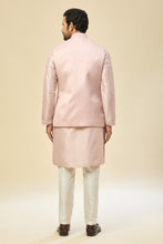 Load image into Gallery viewer, Baby Pink Embroidered Kurta-Jacket Set