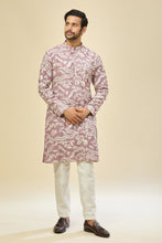 Load image into Gallery viewer, Mauve Pink Embroidered Kurta Set