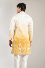 Load image into Gallery viewer, Yellow Ombre Kurta Set