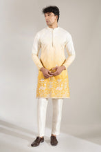 Load image into Gallery viewer, Yellow Ombre Kurta Set