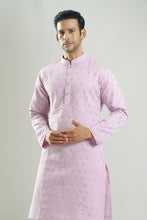 Load image into Gallery viewer, Purple Embroidered Kurta Set