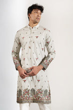 Load image into Gallery viewer, Sage Green Embroidered Kurta Set