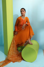 Load image into Gallery viewer, chanderi silk kurta set