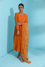 Load image into Gallery viewer, chanderi silk kurta set