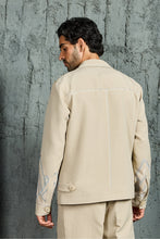 Load image into Gallery viewer, Beige Mount-Ridge Shacket Set
