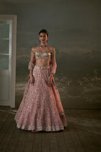 Load image into Gallery viewer, Old Rose Lehenga Choli Set