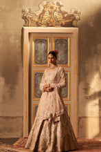 Load image into Gallery viewer, Blush Pink Raw Silk Double Dupatta Lehenga Set