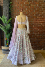 Load image into Gallery viewer, Periwinkle Sequin work lehenga set