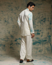 Load image into Gallery viewer, IVORY MARBLE DYED KURTA SET