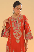 Load image into Gallery viewer, Misam - A-Line Kurta with Palazzo and Dupatta