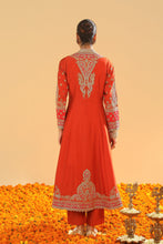 Load image into Gallery viewer, Amayah - Long A-line Jacket with Pant and Dupatta