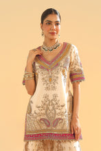 Load image into Gallery viewer, Sadiya - Short Kurta with Sharara and Dupatta