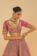 Load image into Gallery viewer, Anahira - Blouse with Lehenga with Dupatta