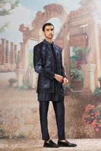 Load image into Gallery viewer, Stellar Reverie Open Embroidered Indo-western Set
