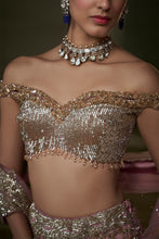 Load image into Gallery viewer, Old Rose Lehenga Choli Set