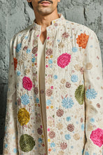 Load image into Gallery viewer, Ivory Bloom Jacket Set