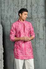 Load image into Gallery viewer, Peony Glow Festive Kurta Set