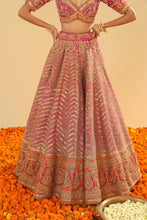 Load image into Gallery viewer, Anahira - Blouse with Lehenga with Dupatta