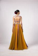 Load image into Gallery viewer, GREEN LEHENGA PANTS SET