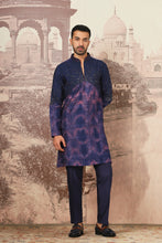 Load image into Gallery viewer, Nirvana Lunaire Tie-Dye Embroidered Kurta Set