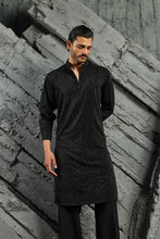 Load image into Gallery viewer, Noir Katdana Kurta Set