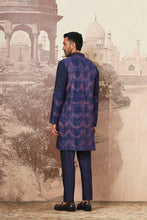 Load image into Gallery viewer, Nirvana Lunaire Tie-Dye Embroidered Kurta Set