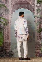 Load image into Gallery viewer, Garden Euphoria Embroidered Kurta Bundi Set