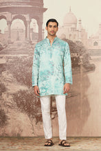 Load image into Gallery viewer, Sage Blossom Hand Embroidered Kurta Set