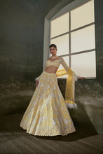 Load image into Gallery viewer, Yellow Lehenga Choli Set