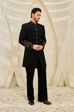 Load image into Gallery viewer, Black Veil Indowestern Set