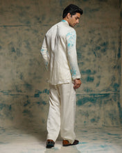 Load image into Gallery viewer, Ivory Embriodered Short Jacket Set