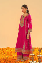 Load image into Gallery viewer, Aamish - Long A-line Kurta with Palazzo and Dupatta