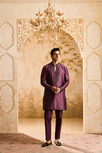 Load image into Gallery viewer, EMBROIDRED WINE KURTA PANT