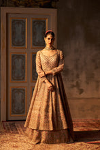Load image into Gallery viewer, Peach Organza Lehenga Set