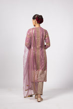 Load image into Gallery viewer, MUD MAUVE MIRROR KURTA SET