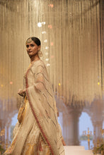 Load image into Gallery viewer, Sadiya - Short Kurta with Sharara and Dupatta