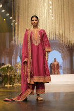 Load image into Gallery viewer, Aamish - Long A-line Kurta with Palazzo and Dupatta