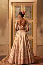 Load image into Gallery viewer, Ivory Raw Silk Double Dupatta Lehenga Set