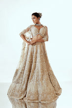 Load image into Gallery viewer, IRISH BEIGE - IRISH ORGANZA LEHENGA SET