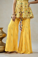Load image into Gallery viewer, Yellow Patola Silk Suit Salwar Set