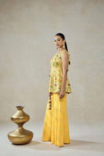 Load image into Gallery viewer, Yellow Patola Silk Suit Salwar Set