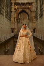 Load image into Gallery viewer, Ivory Lehenga Set