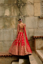 Load image into Gallery viewer, Red Lehenga Set