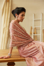 Load image into Gallery viewer, Pearl Rose saree