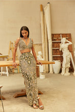 Load image into Gallery viewer, Royal Evergreen Skirt co-ord