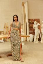 Load image into Gallery viewer, Royal Evergreen Skirt co-ord