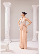 Load image into Gallery viewer, Hiley Halterneck peplum Sharara
